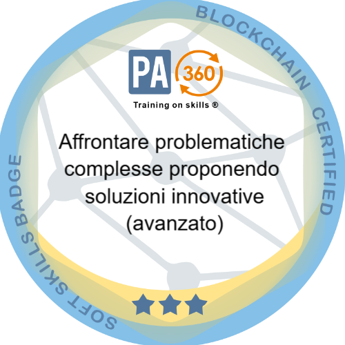 Affrontare problematiche complesse proponendo soluzioni innovative (avanzato)